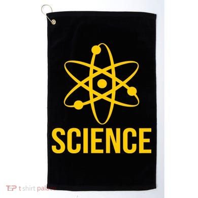 Classic Science Atom Logo Golf Towel