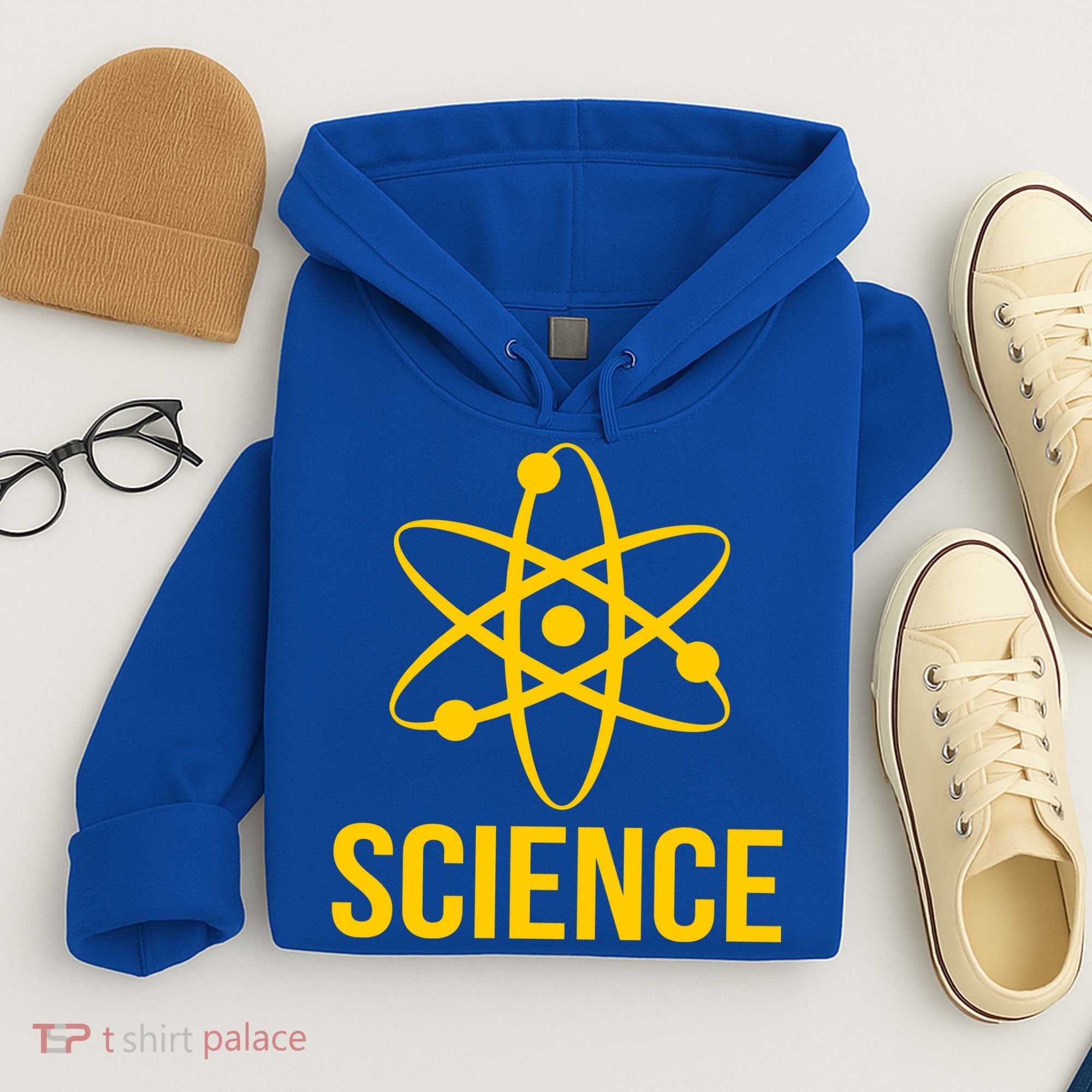Classic Science Atom Logo Hoodie