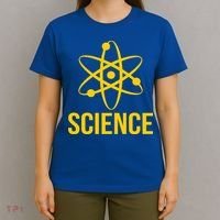 Classic Science Atom Logo T-Shirt thumb 4