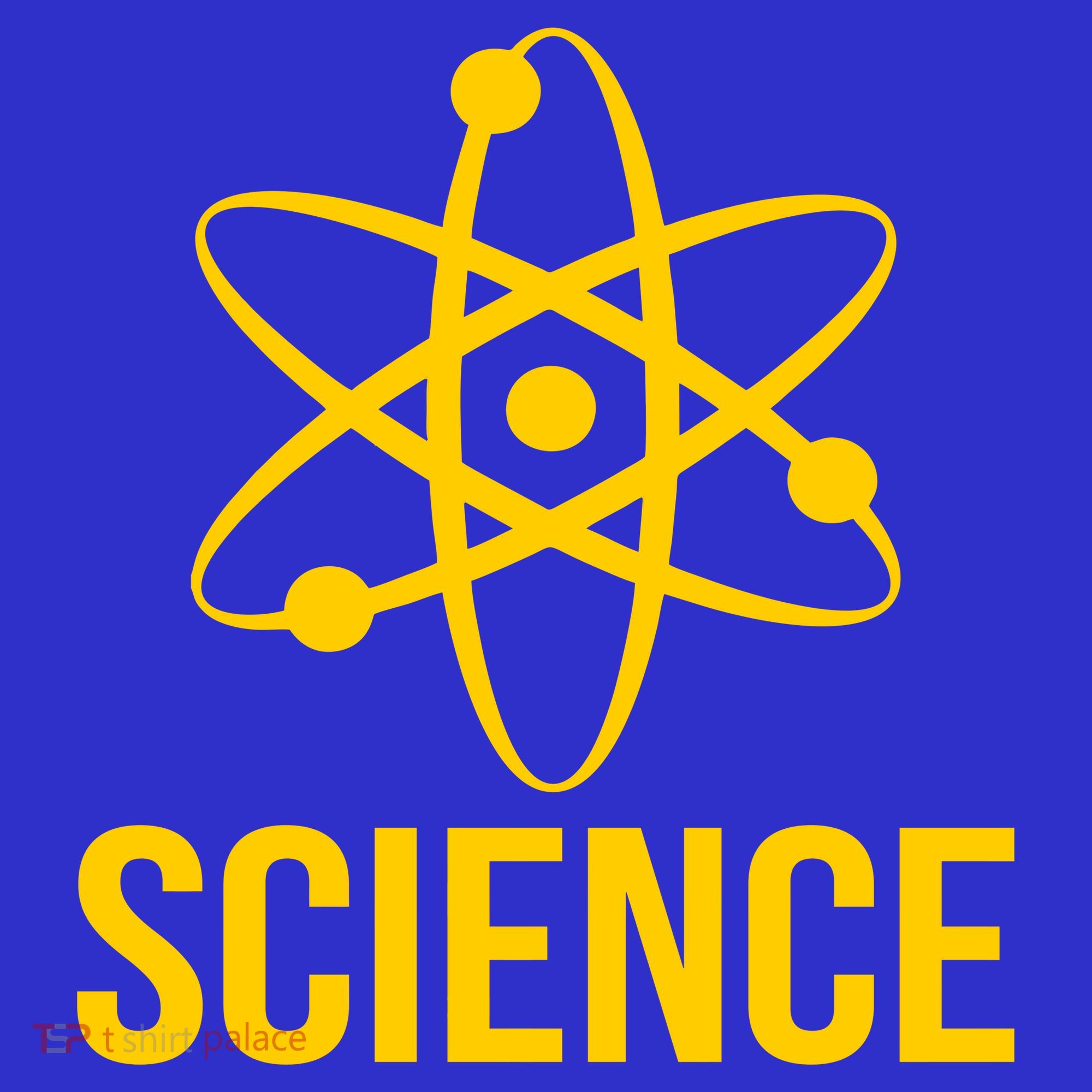 Classic Science Atom Logo Polo