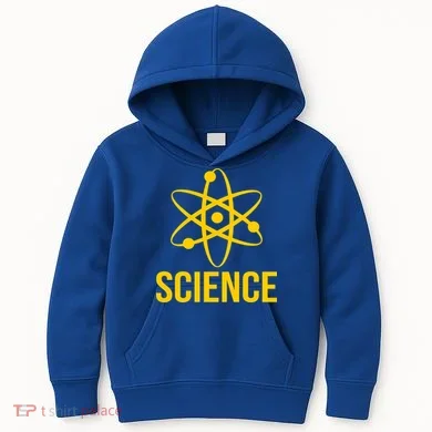 Classic Science Atom Logo Kids Hoodie