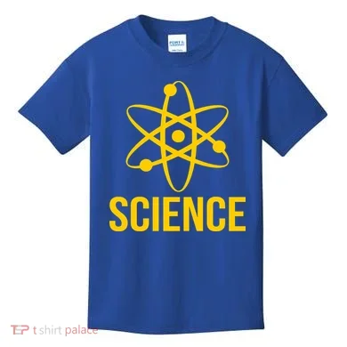 Classic Science Atom Logo Kids T-Shirt