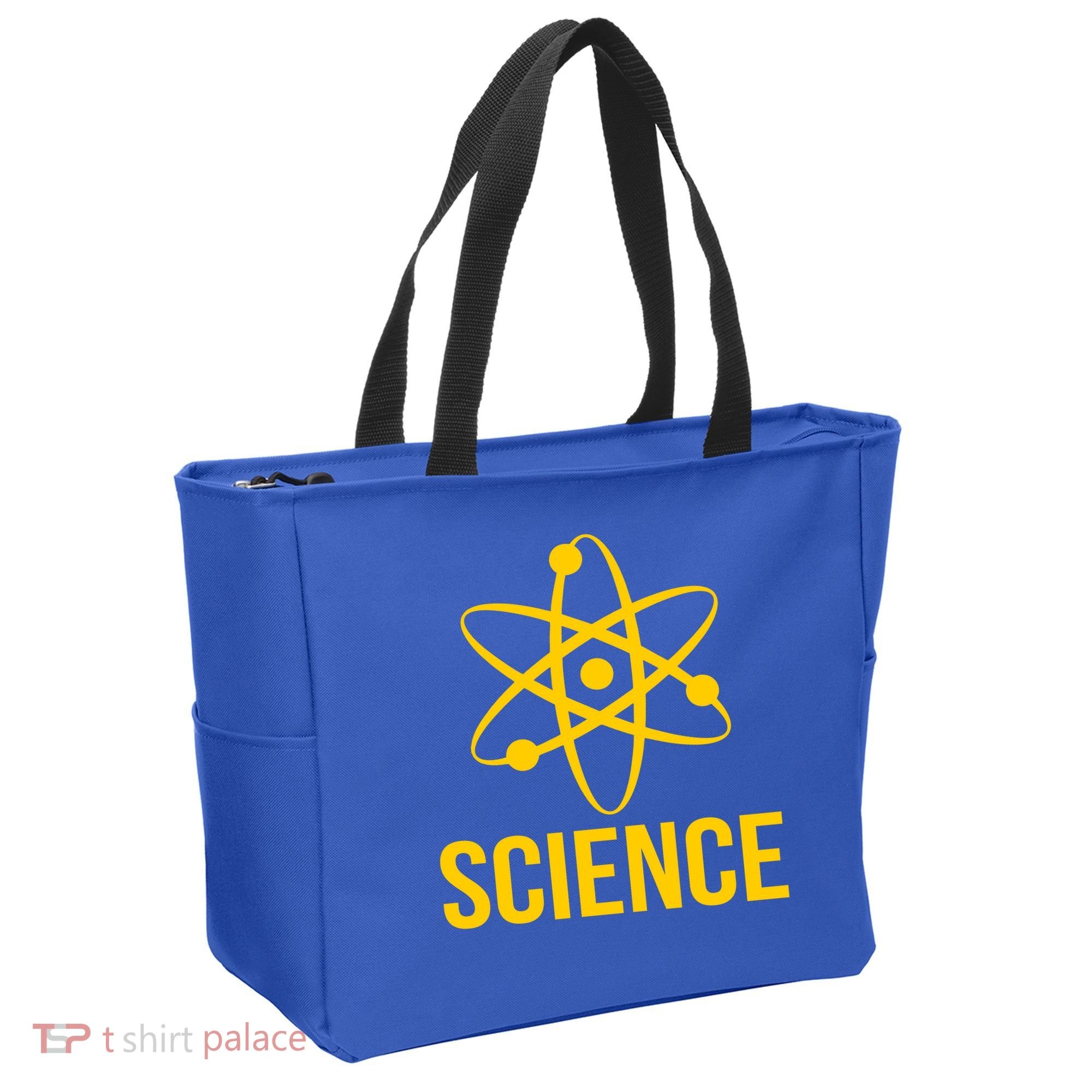 Classic Science Atom Logo Tote Bag