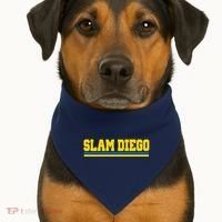 Classic Slam Diego Logo USA-Made Doggie Bandana thumb 1