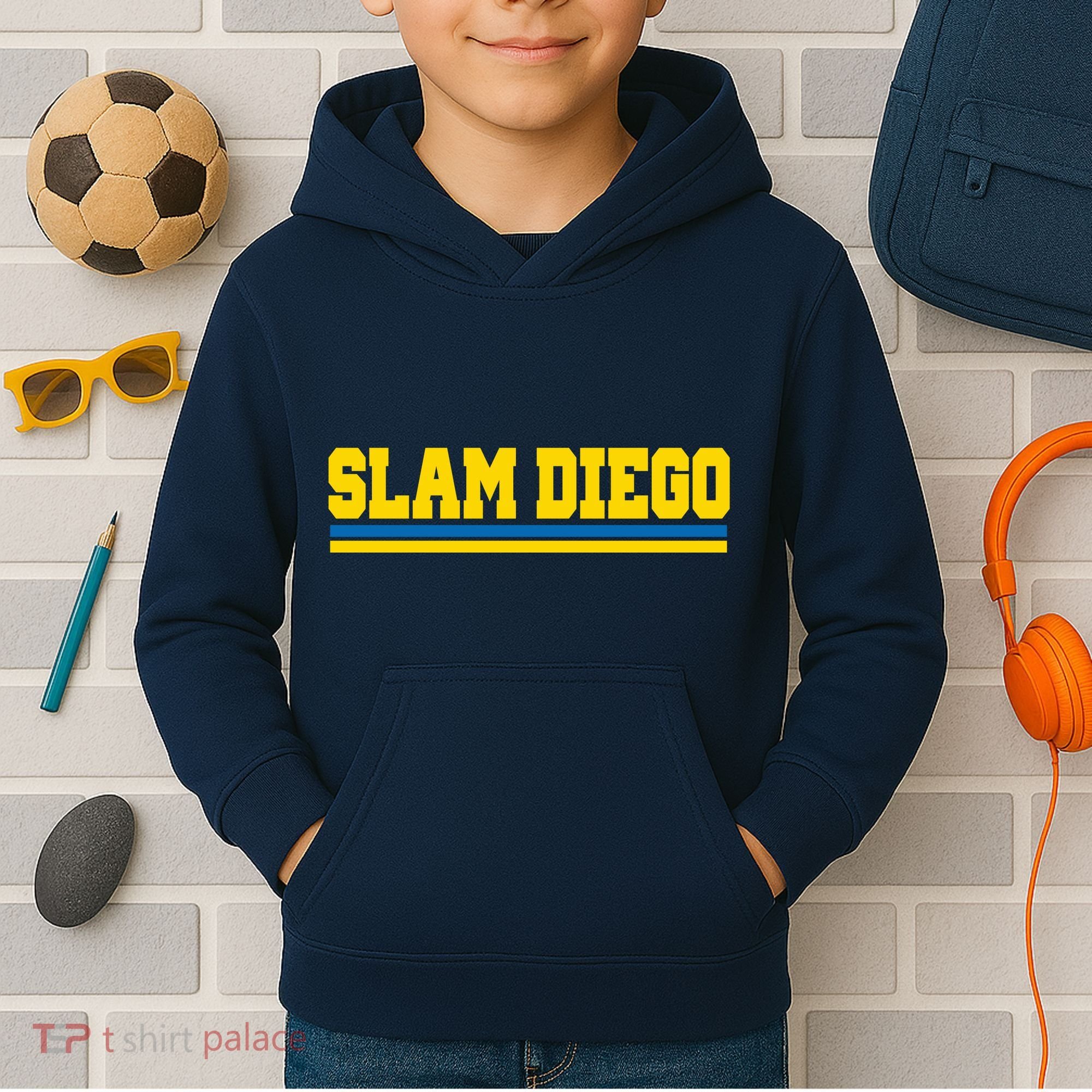 Classic Slam Diego Logo Kids Hoodie