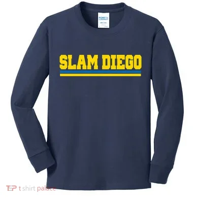 Classic Slam Diego Logo Kids Long Sleeve Shirt