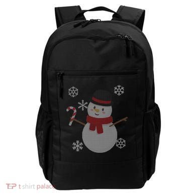 Classic Snowman Ugly Christmas Backpack