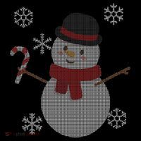 Classic Snowman Ugly Christmas Backpack thumb 2