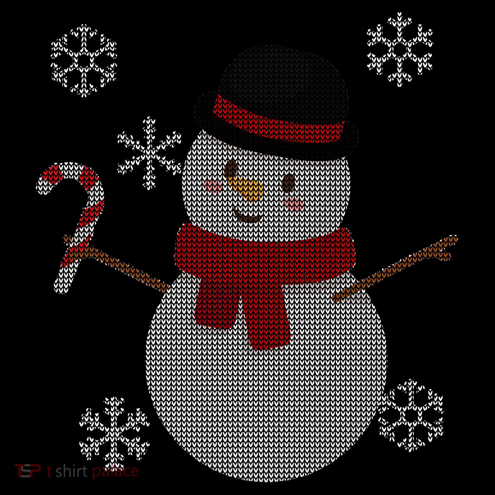 Classic Snowman Ugly Christmas Backpack