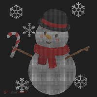 Classic Snowman Ugly Christmas Tumbler thumb 3