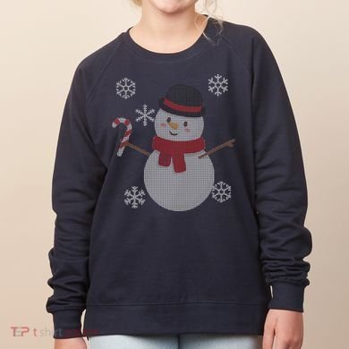 Classic Snowman Ugly Christmas Women's Sweatshirt
