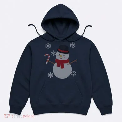 Classic Snowman Ugly Christmas Hoodie