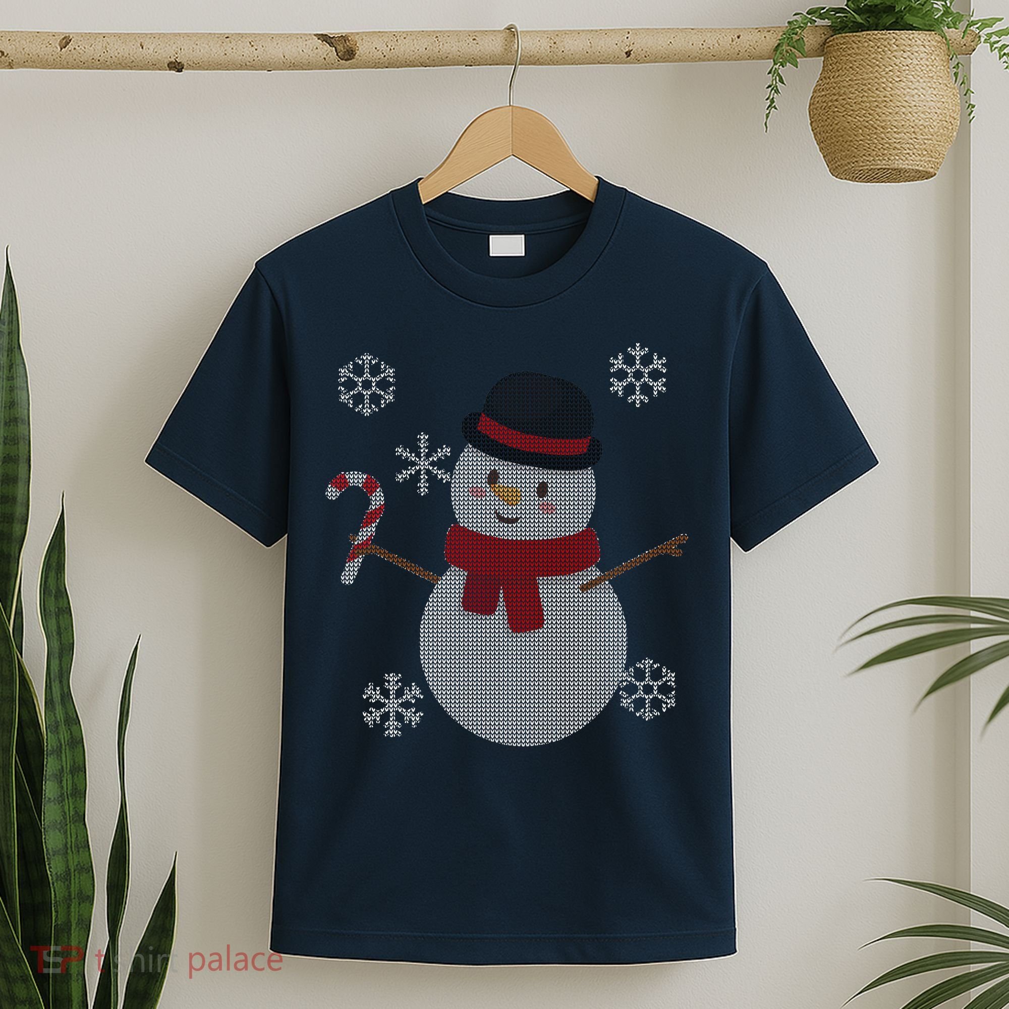 Classic Snowman Ugly Christmas T-Shirt