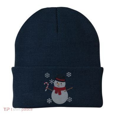 Classic Snowman Ugly Christmas Beanie