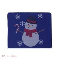 Classic Snowman Ugly Christmas Mousepad thumb 0