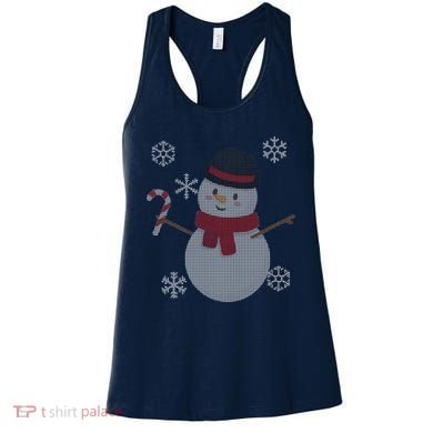 Classic Snowman Ugly Christmas Women's Tank Top