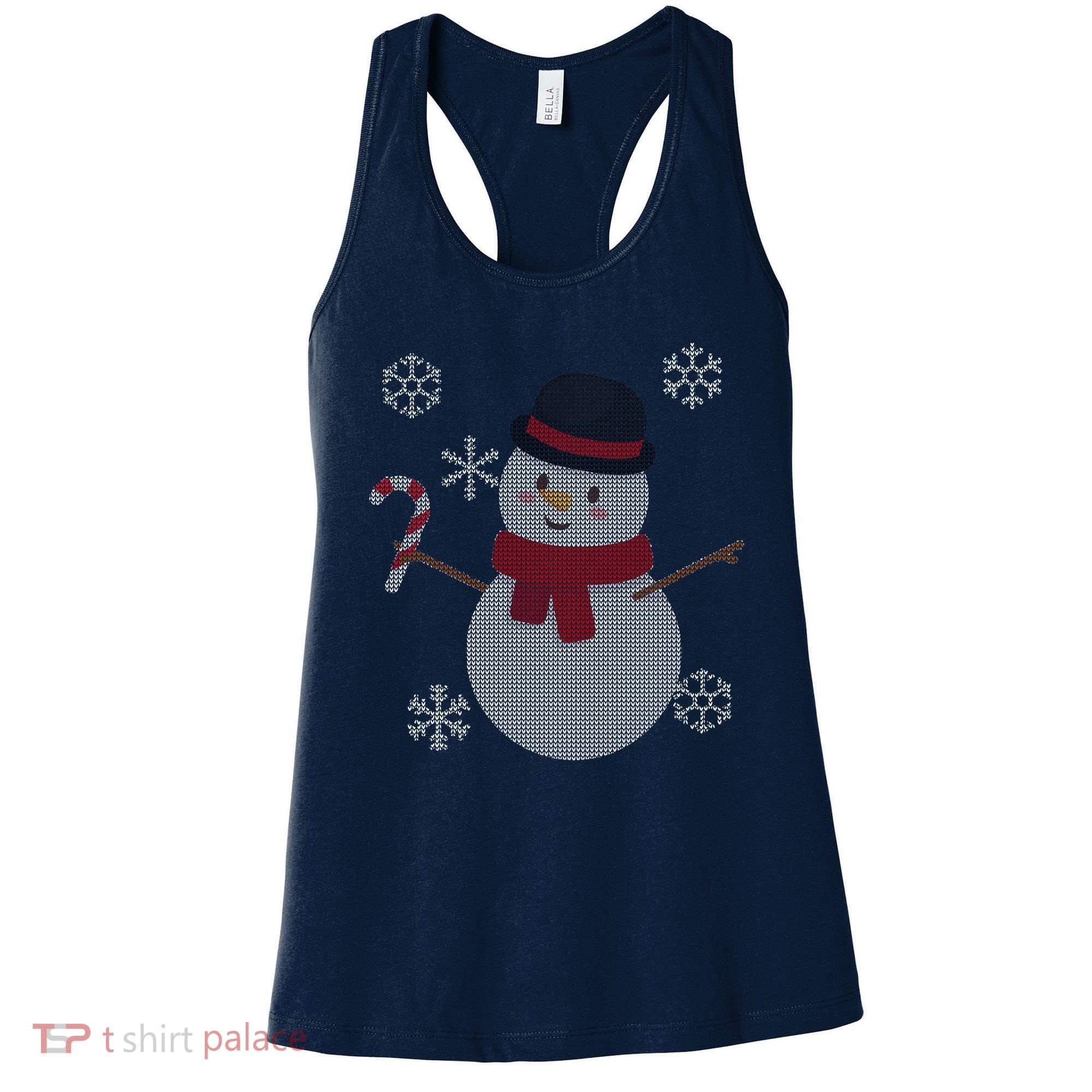 Classic Snowman Ugly Christmas Women's Tank Top