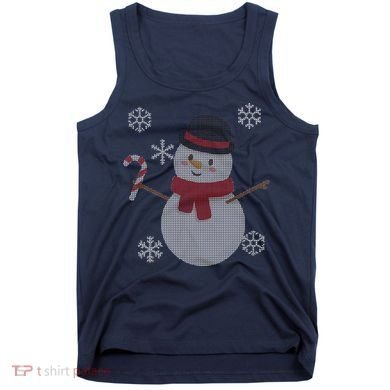 Classic Snowman Ugly Christmas Tank Top