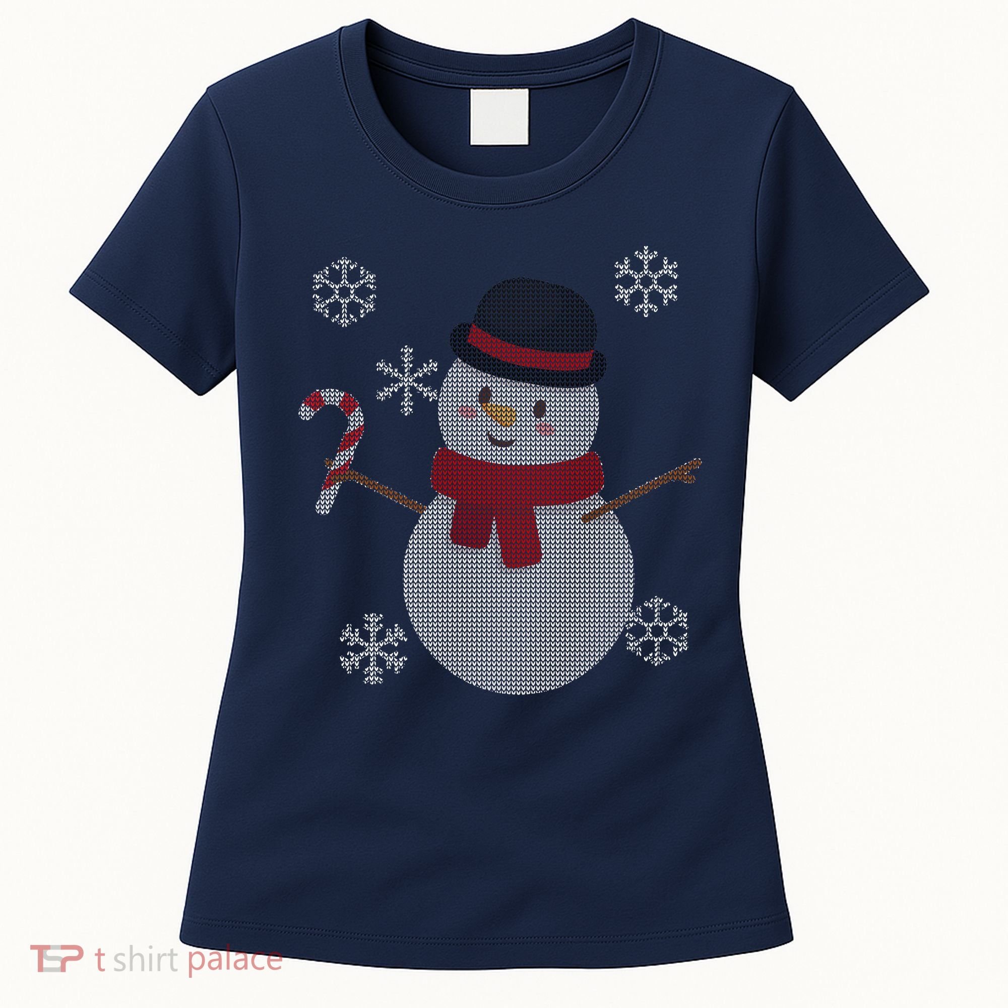 Classic Snowman Ugly Christmas Women's T-Shirt