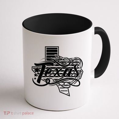Classic Texas State Coffee Mug back