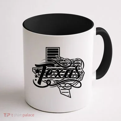 Classic Texas State Coffee Mug back