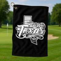 Classic Texas State Golf Towel thumb 1