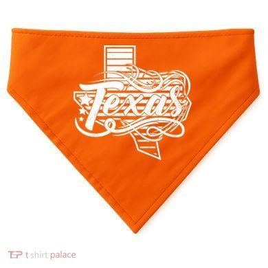 Classic Texas State USA-Made Doggie Bandana