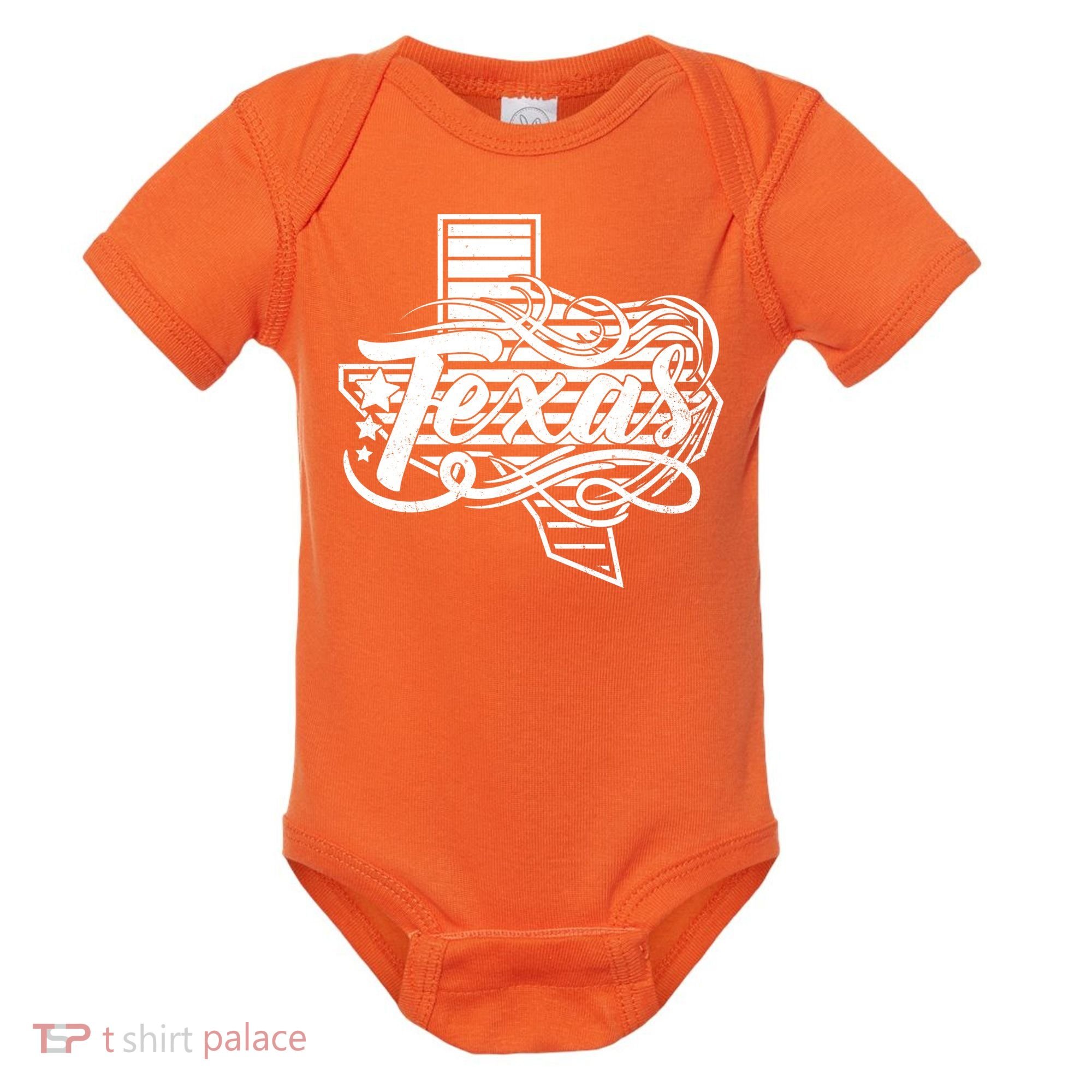 Classic Texas State Baby Bodysuit