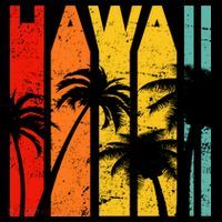 Classic Tropical Hawaii USA-Made Doggie Bandana thumb 2