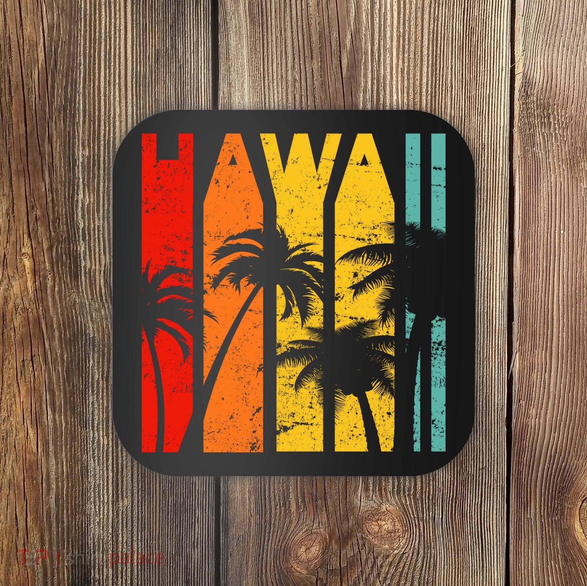 Classic Tropical Hawaii Coaster