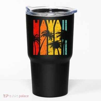 Classic Tropical Hawaii Tumbler