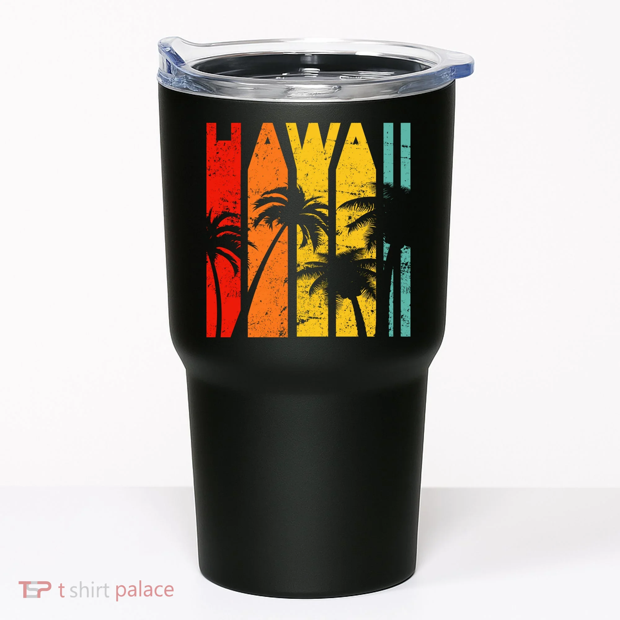 Classic Tropical Hawaii Tumbler