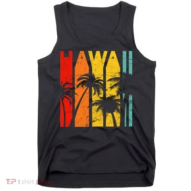 Classic Tropical Hawaii Tank Top