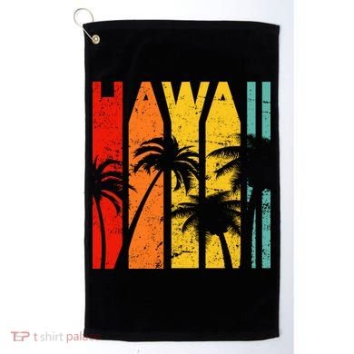 Classic Tropical Hawaii Golf Towel