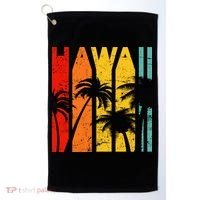 Classic Tropical Hawaii Golf Towel thumb 0
