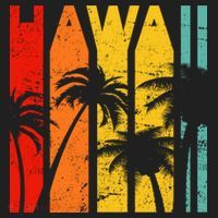 Classic Tropical Hawaii Golf Towel thumb 3