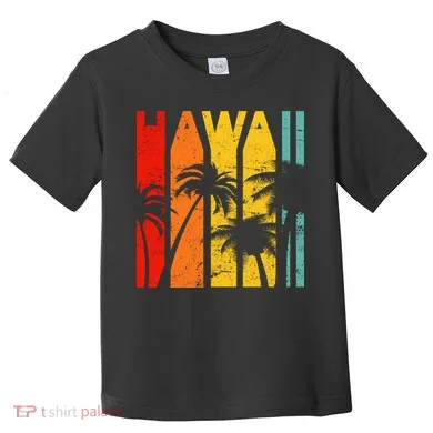 Classic Tropical Hawaii Toddler T-Shirt
