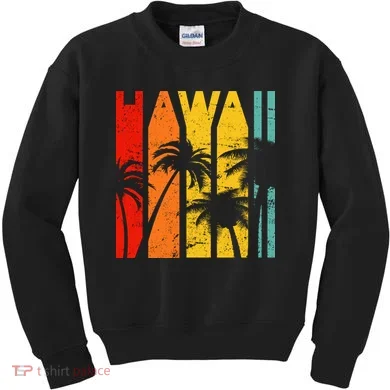 Classic Tropical Hawaii Kids Sweatshirt