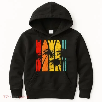 Classic Tropical Hawaii Kids Hoodie