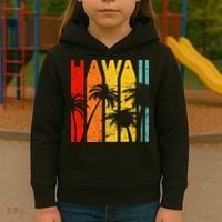 Classic Tropical Hawaii Kids Hoodie thumb 3