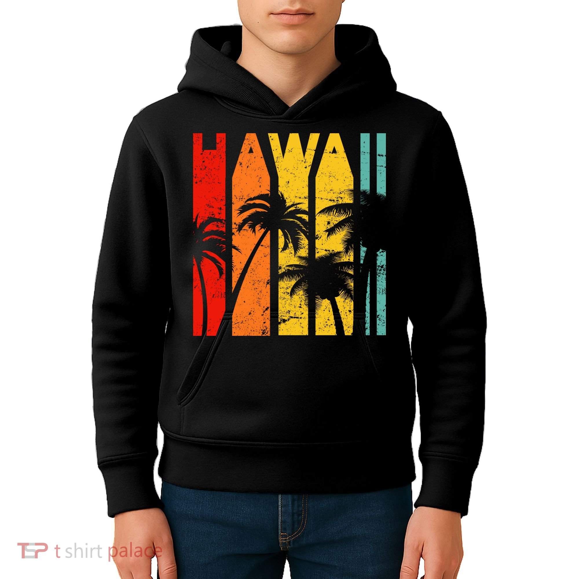Classic Tropical Hawaii Kids Hoodie