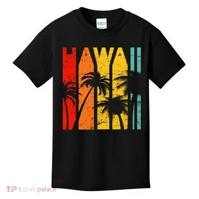 Classic Tropical Hawaii Kids T-Shirt