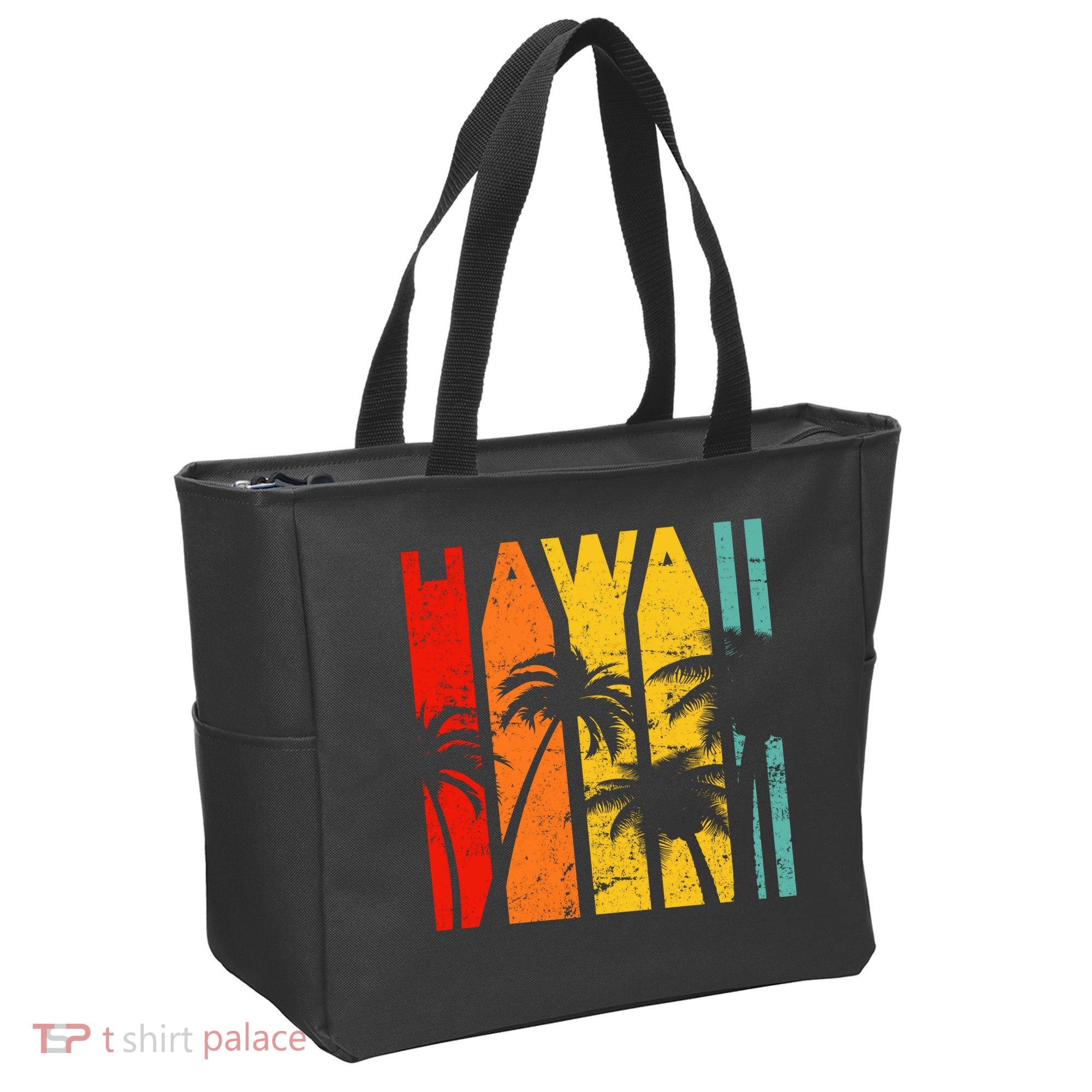 Classic Tropical Hawaii Tote Bag