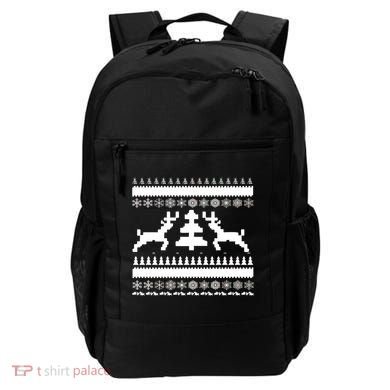 Classic Ugly Christmas Sweater Backpack