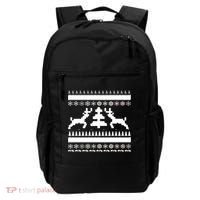 Classic Ugly Christmas Sweater Backpack thumb 0