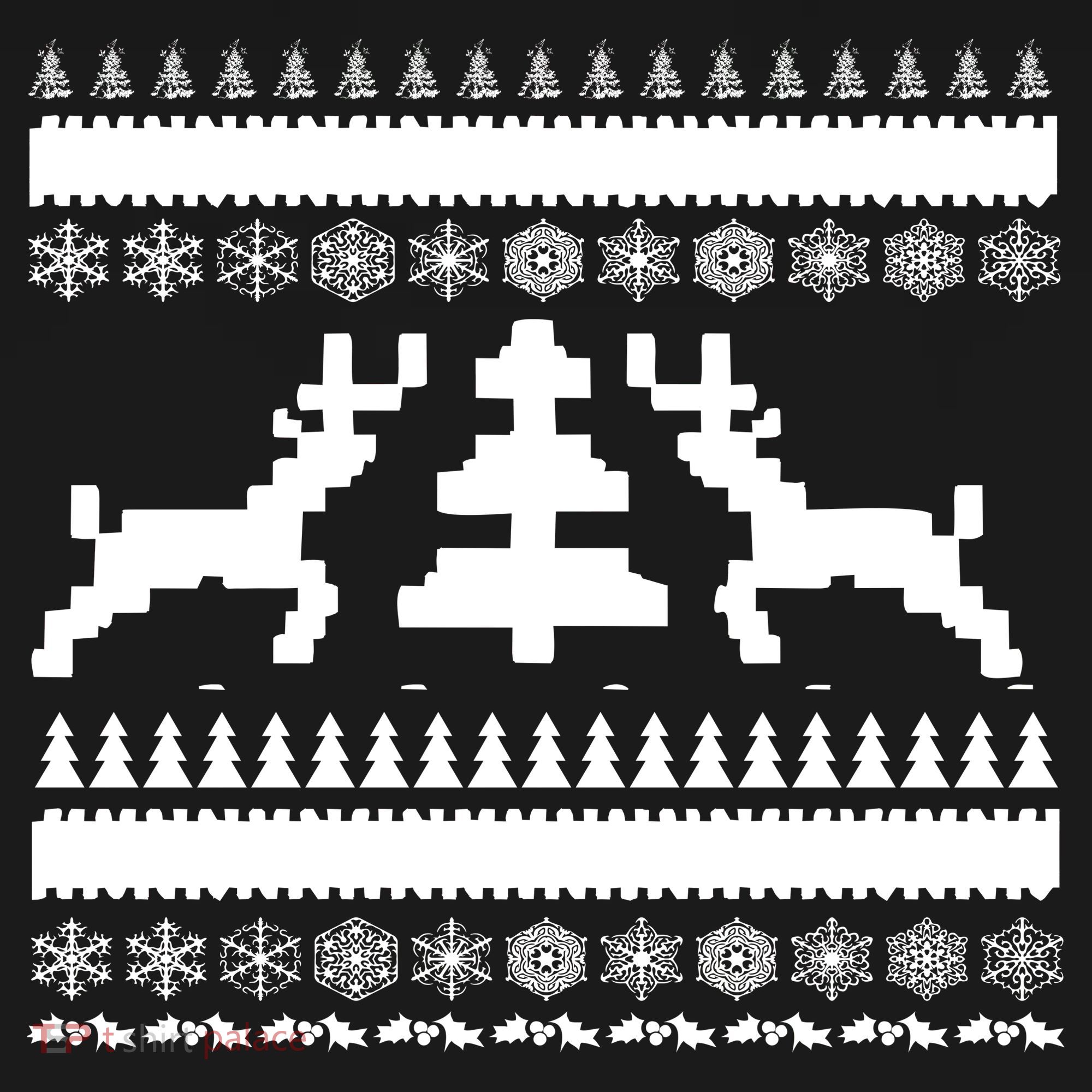 Classic Ugly Christmas Sweater Backpack