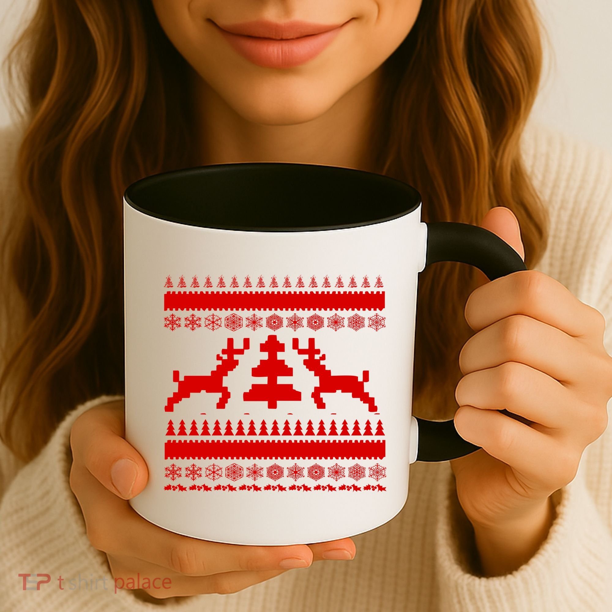 Classic Ugly Christmas Sweater Coffee Mug