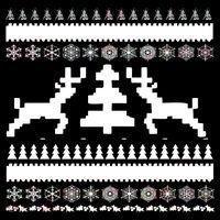 Classic Ugly Christmas Sweater Baby Bodysuit thumb 2
