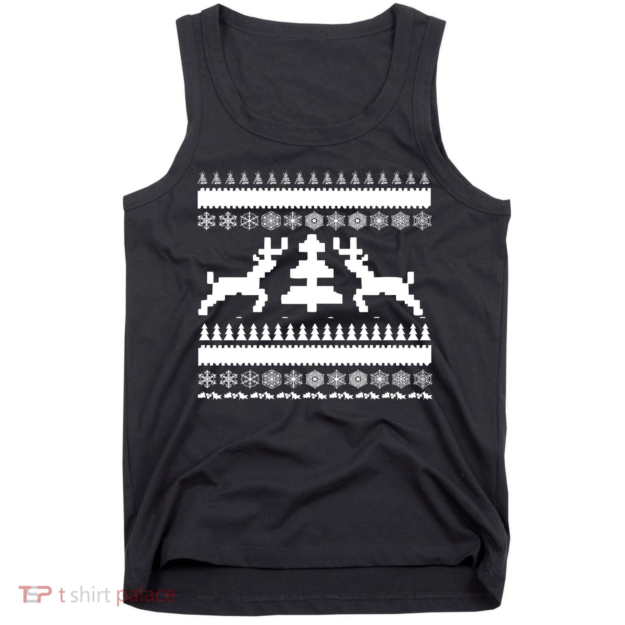 Classic Ugly Christmas Sweater Tank Top