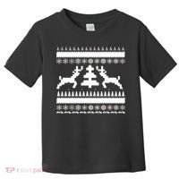 Classic Ugly Christmas Sweater Toddler T-Shirt thumb 0